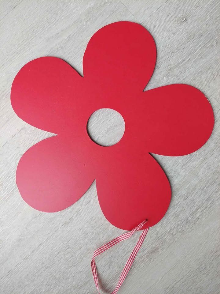 Toutes les décorations: Rote Blume Deko Frühlingsdeko – D'occasion à Aarburg par Glitzerschein 1