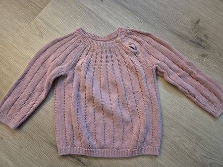 Baby Pullover C&A rosa gestrickt Grösse 86