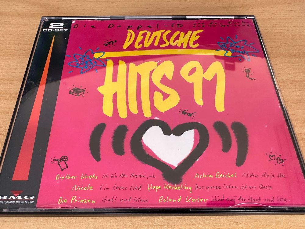 Various Hits 91 Die Deutschen Superhits 2 CD Kaufen auf Ricardo