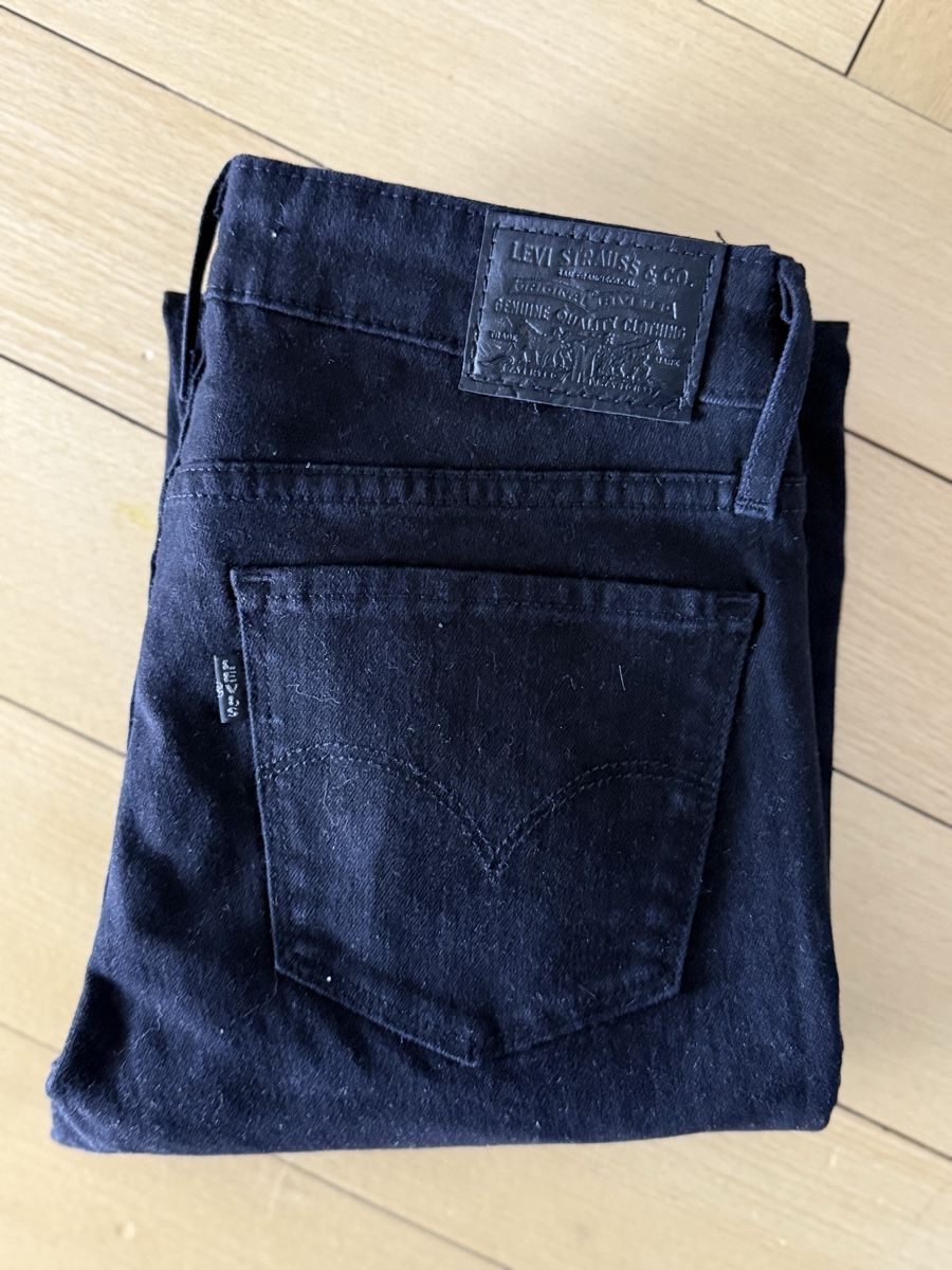 Levi's Jeans: LEVIS SKINNY JEANS BLACK SCHWARZ – Nuovo e nell'imballaggio originale da Baden venduto da agora_newgeneration
