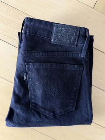 LEVIS SKINNY JEANS BLACK SCHWARZ