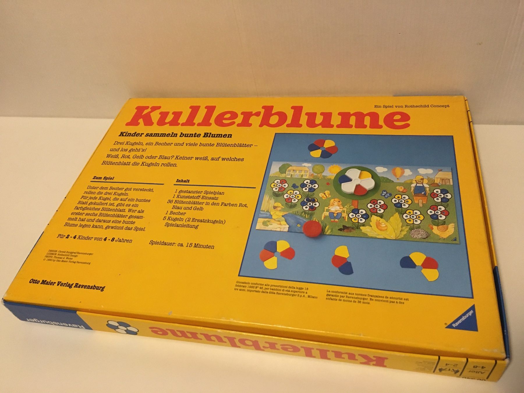 Ravensburger Spiele: Kullerblume - Spiel von Ravensburger - 1990 – Gebraucht aus Andwil SG von Rainboli 4