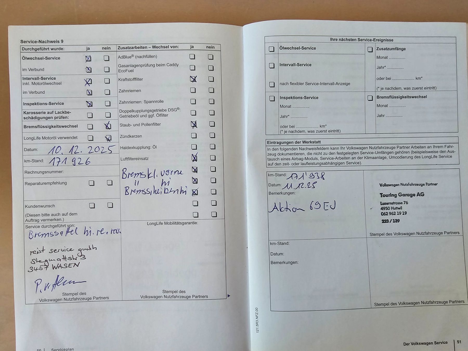 VW Veicoli commerciali: VW T5 Kastenwagen – Usato da Wasen im Emmental venduto da chris57 8