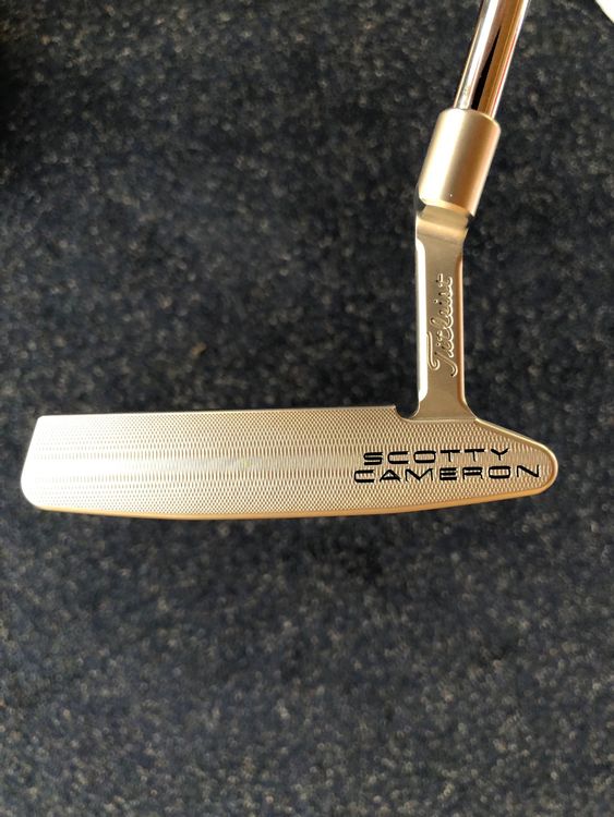 Putter Bullet 6 Lame Laiton - 35 Pouces, Droitier, Manche Acier