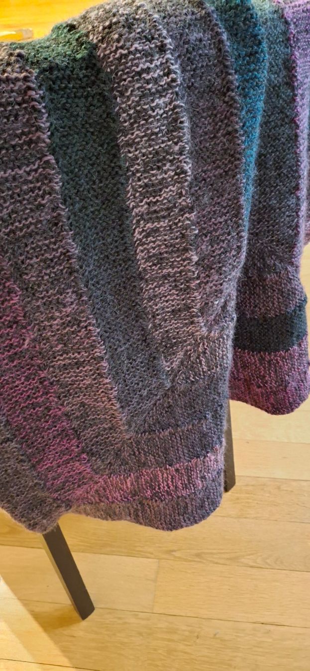 Coperte: Kniedecke handgestrickt   NEU – Nuovo (secondo la descrizione) da Langenthal venduto da Handstrick 6