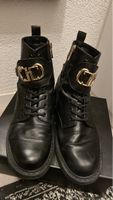 Stiefeletten Hammerstein Damen schwarz Grösse 40 Leder schnu