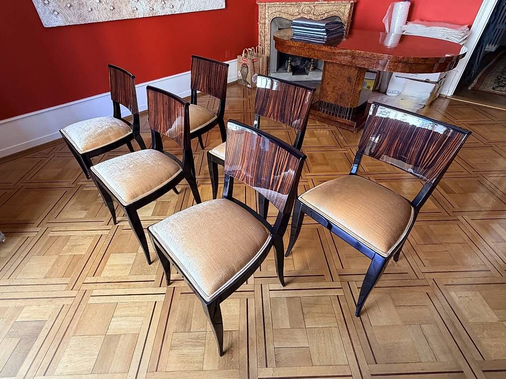 Stühle: 6 chaises Art Déco 1930  – Gebraucht aus Genève von jfpa 5