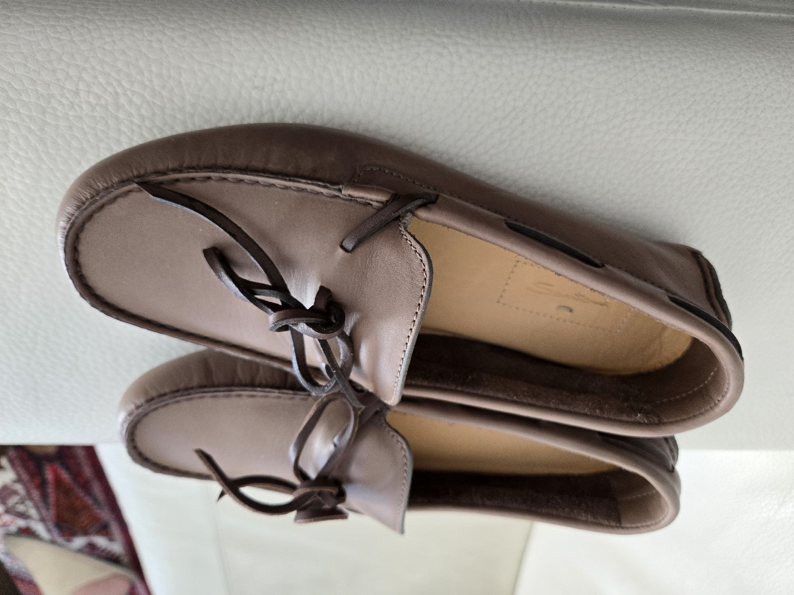 Santoni Herrenschuhe: Mocassin de marque Santoni neuve – Neu (gemäss Beschreibung) aus Bulle von Habib61 2