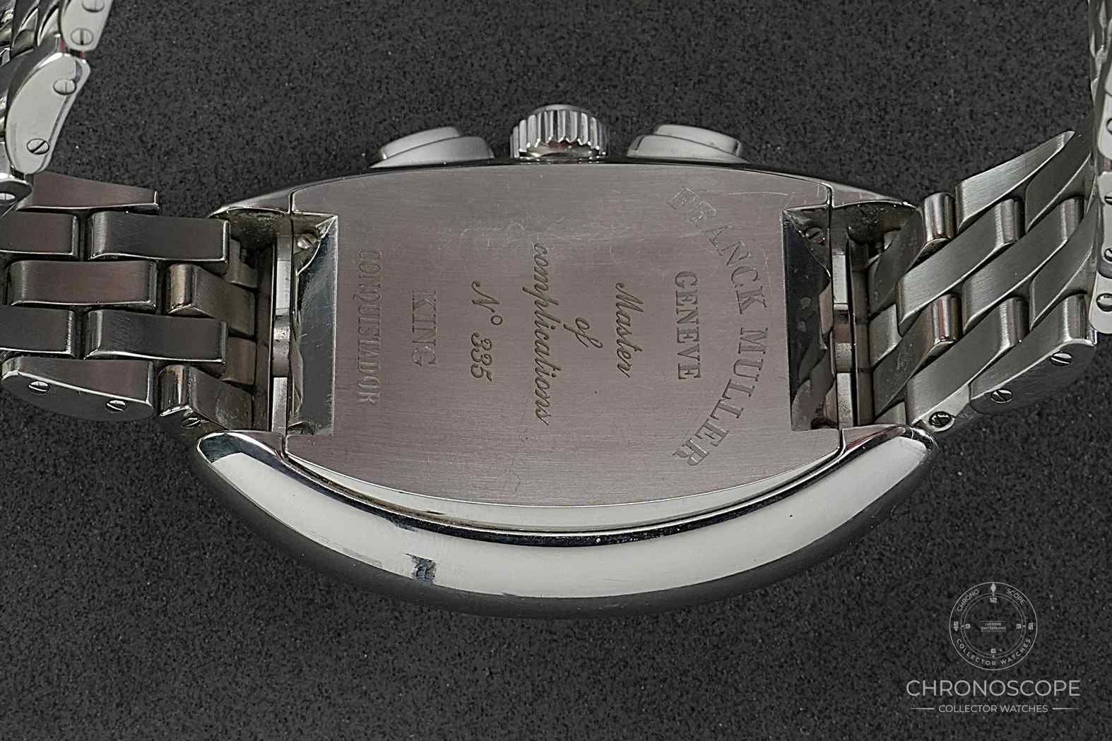 Franck Muller Orologi: Franck Muller Conquistador King Chronograph Ref. 8000 CC – Usato da Luzern venduto da ChronoScope6004 7