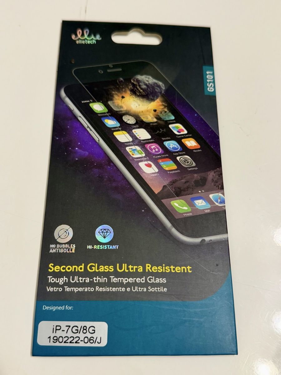 Lackretusche & Schutzfolien: bruchsicheres gehärtetes Glas iPhone 7 / 8 – Neu und originalverpackt aus St.Gallen von pep_2gfq