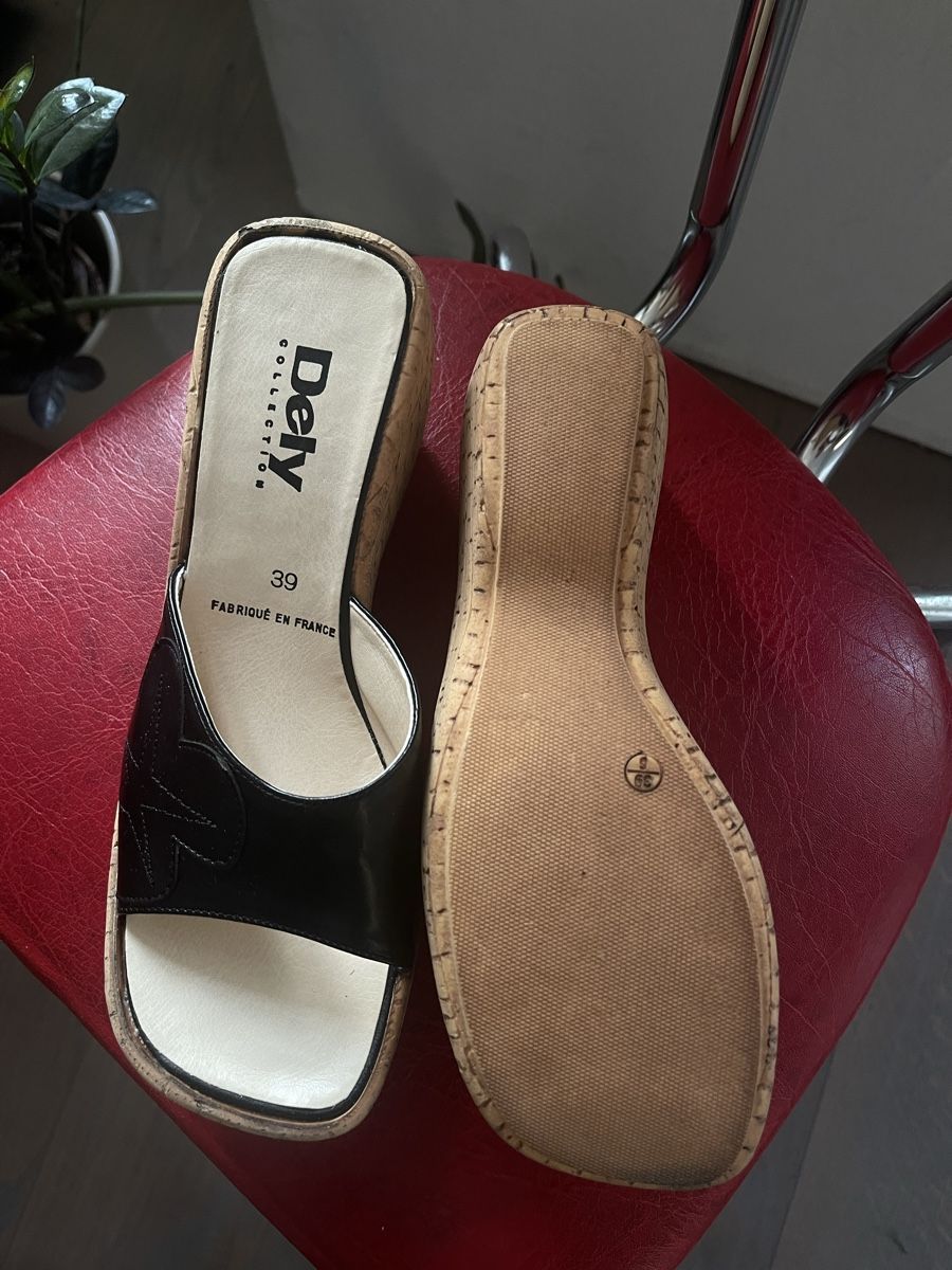 Scarpe da donna: Sandales à talons compensés Y2K, taille 39. – Nuovo (secondo la descrizione) da Delémont venduto da Pepites_and_fripes 4