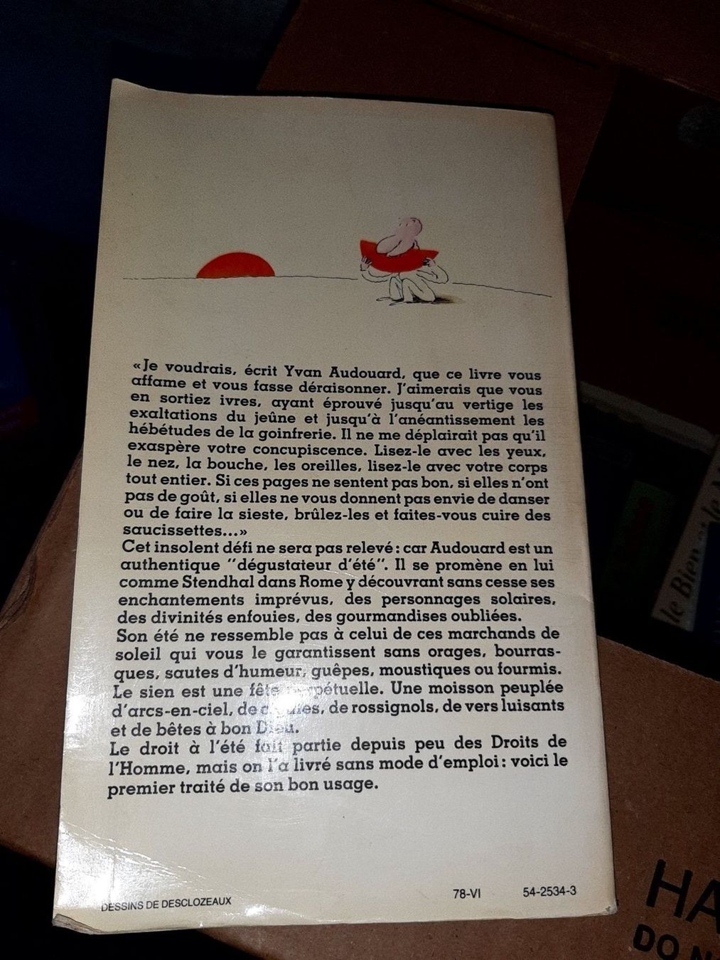 Libri: l'heure d'ete yvan audouard – Usato da Le locle venduto da juliensaran 2