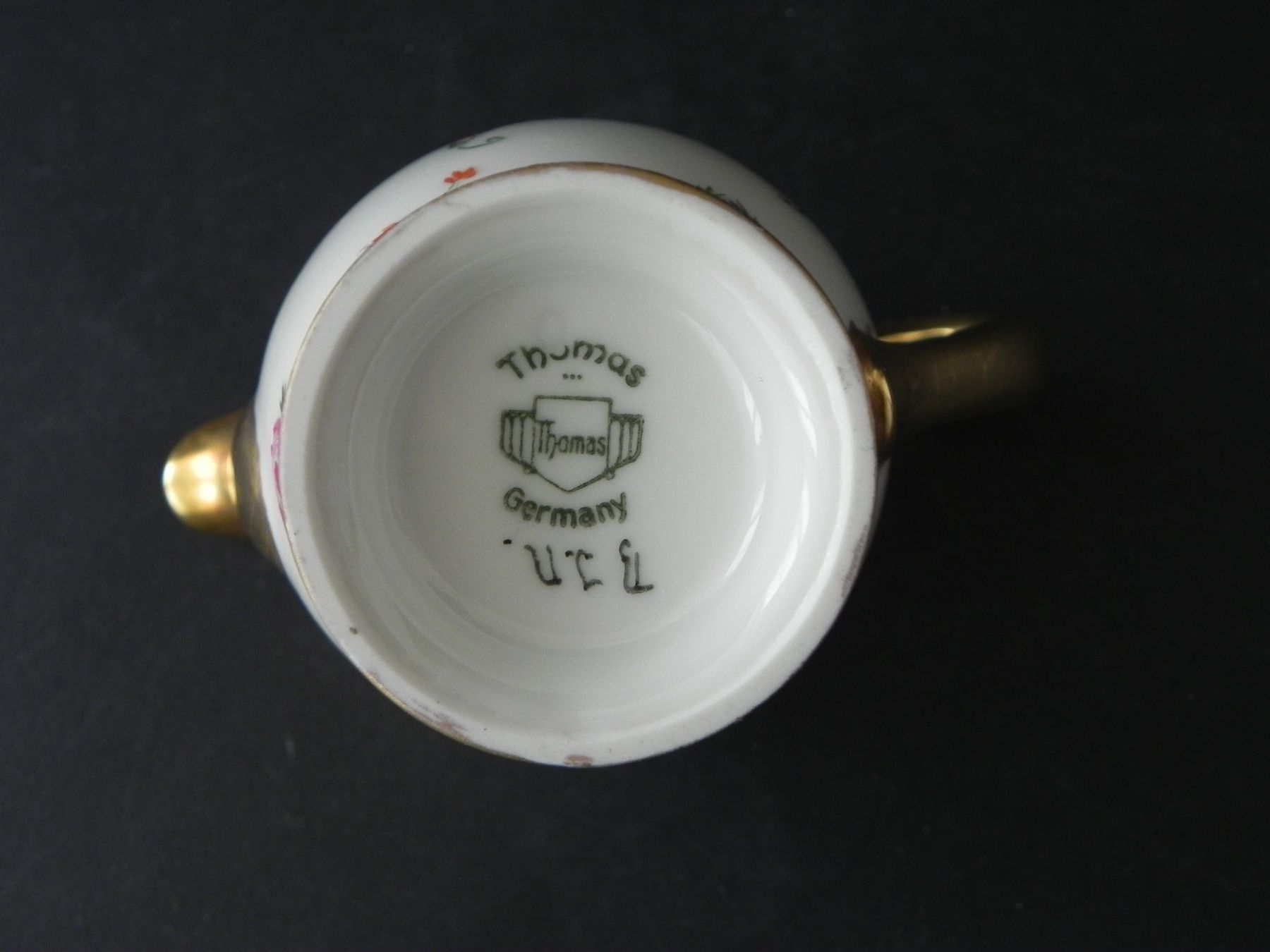 Thomas Karaffen: Crémier mit Streublumen Dekor - Thomas - handbemalt – Neu (gemäss Beschreibung) aus Zürich von LodgE-21 4