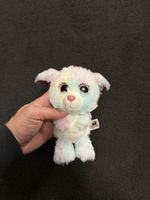 Beanie Boo Glubschi Hund Plüschtier, Regenbogenfarben, Top