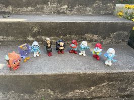 Die Schlümpfe Figuren 9Stk