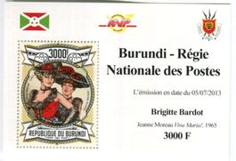 Block "Brigitte Bardot". Burundi.