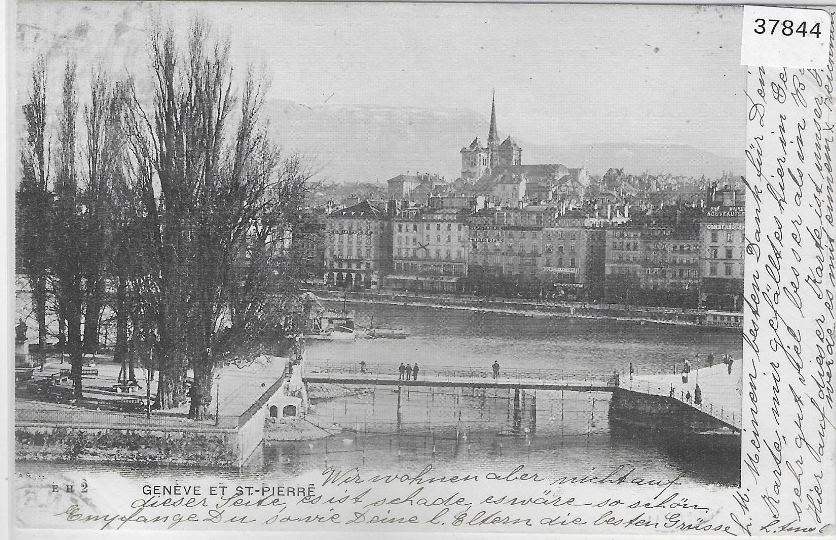 Cartoline postali: Geneve et St-Pierre – Usato da Ettingen venduto da Kartenplanet