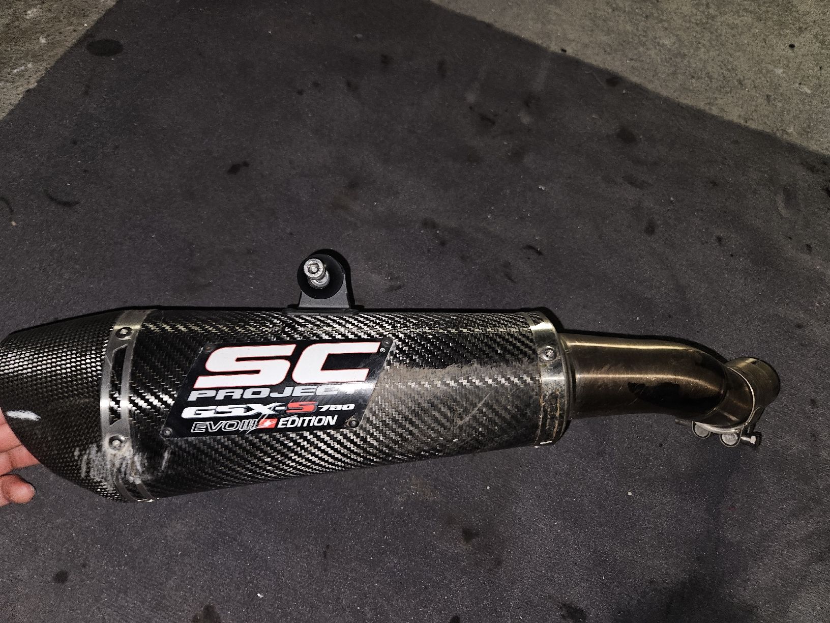 Suzuki Sistemi di scarico: Sc-Project gsxs 750 échappement – Usato da Genève venduto da Omaraburub 1