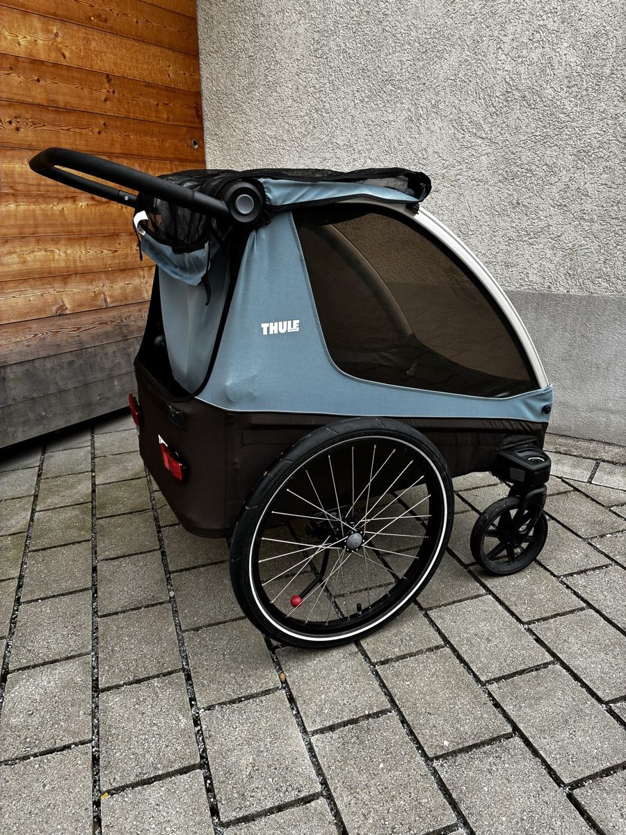 Thule Rimorchi: Thule Courier Veloanhänger – Usato da Appenzell venduto da bond77 2