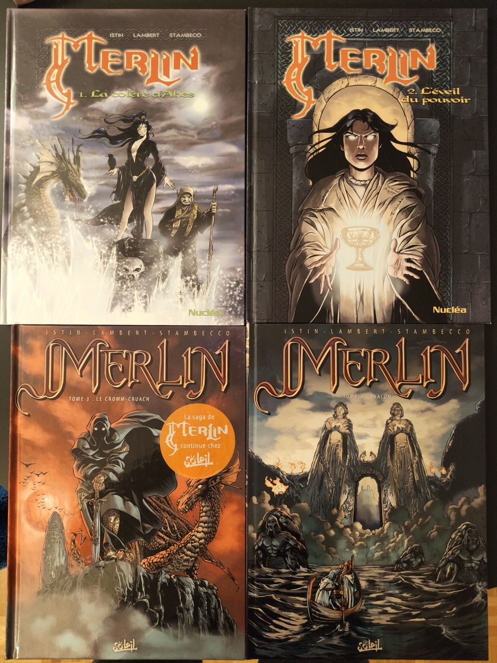 Fumetti: BD - Merlin - 10 premiers tomes – Usato da Vevey venduto da ben_7lgh
