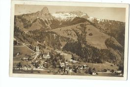 Les Avants sur Montreux, Blick auf Ort mit Bergsicht, 1931