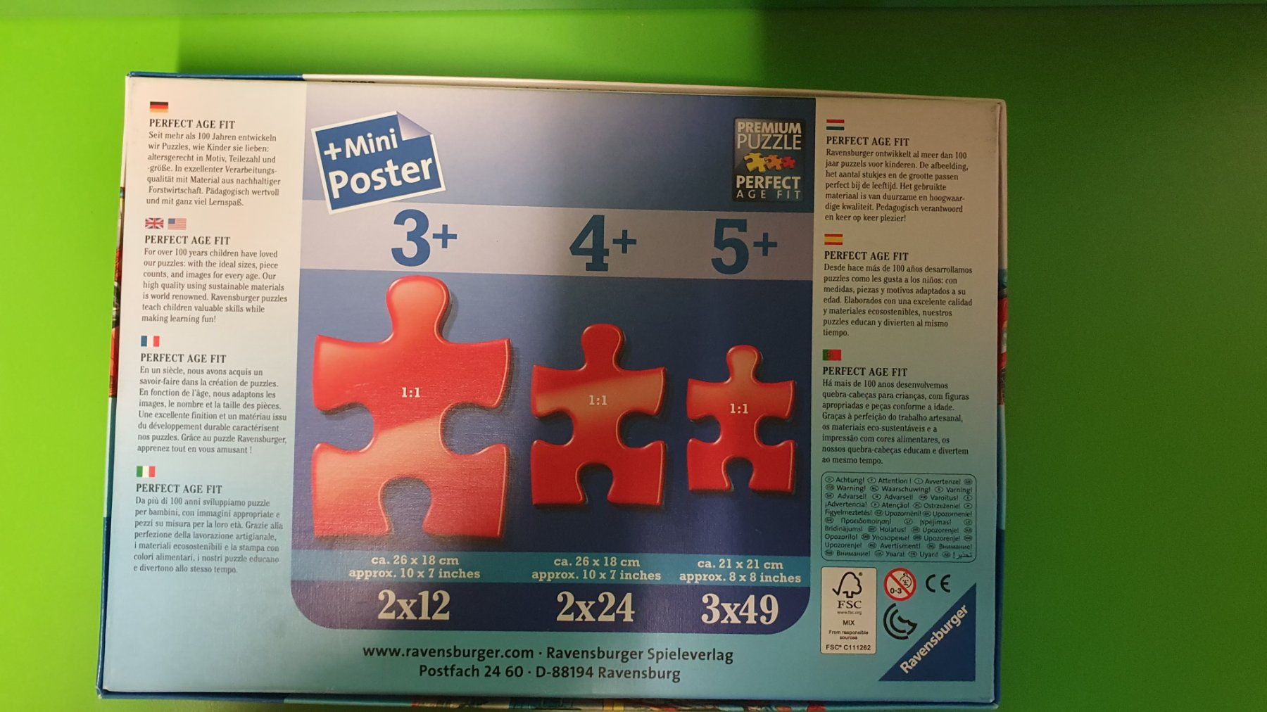 Ravensburger Puzzles: Ravensburger Puzzle 2x24 Werkstatt – Gebraucht aus Koppigen von Kellerfundsachen 1