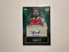 Jorginho Autograph 2023 Topps Showtime 57/99
