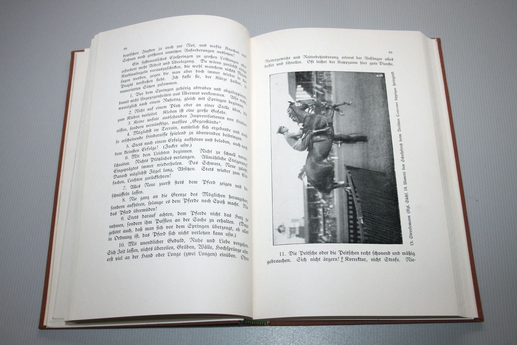 Libri: zu Gerath: Springprüfungen und Geländeritte, Pferde, 1911 – Usato da Schaffhausen venduto da Kartenprofi 4