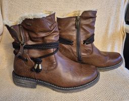Lederstiefel