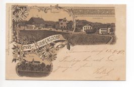 LITHO Gruss aus BIRMENSDORF 1898