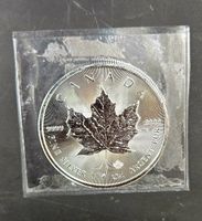 Silber Maple Leaf 1 oz 2021 Münze neu Kapsel