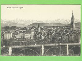 Bern und die Alpen
