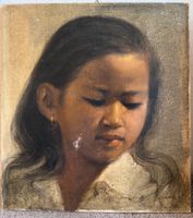 Dullah (Indonesisch, 1919-1996) - Porträt eines jungen Mädch