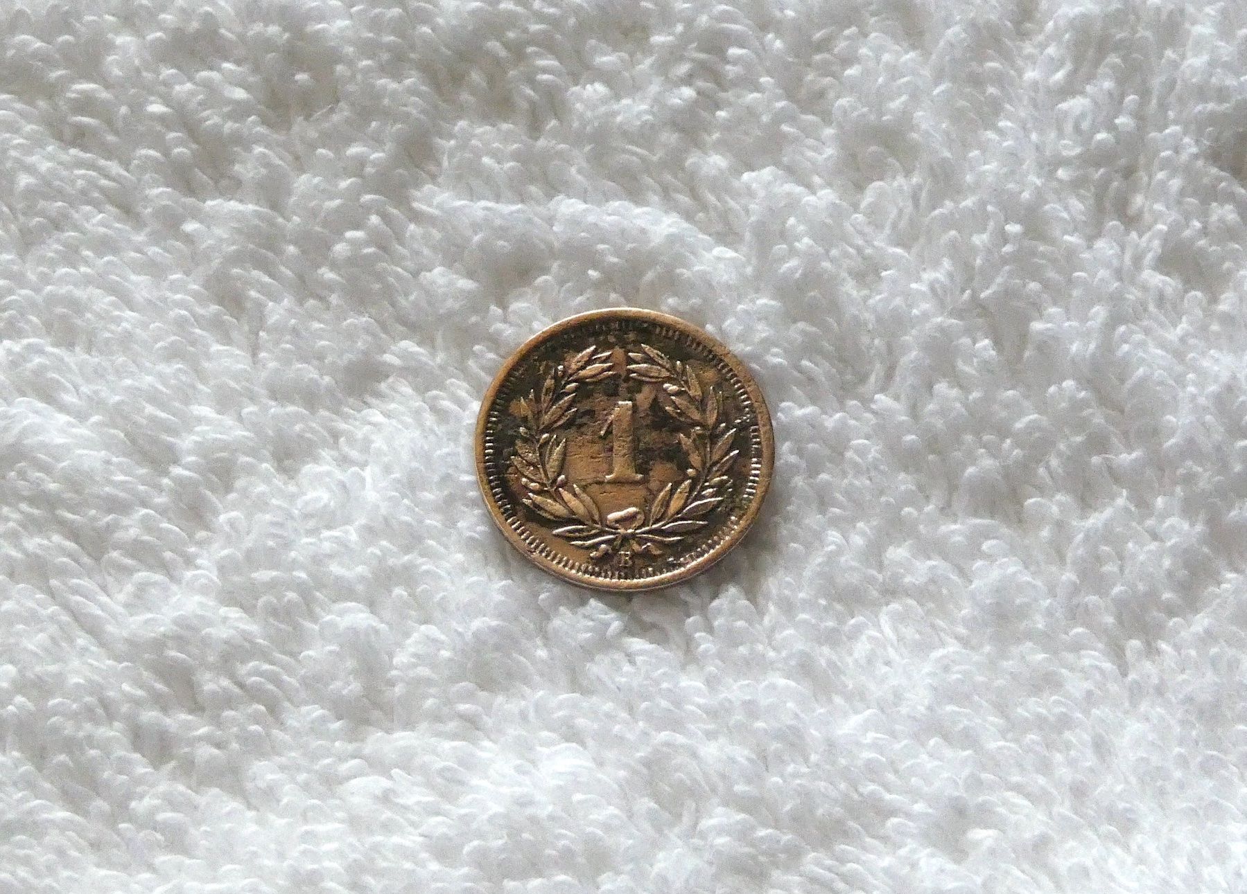 Tutti le monete: 1 centime/Rappen 1905 – Usato da Nyon venduto da Ilmi09 1