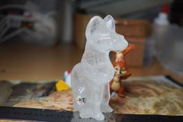 Ägyptische   Katze  aus  Bergkristall  3..2..1