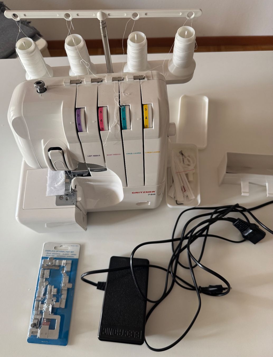 Macchine da cucire: Nähmaschine Gritzner 788 Overlock – Usato da Künten venduto da andi_5454 2