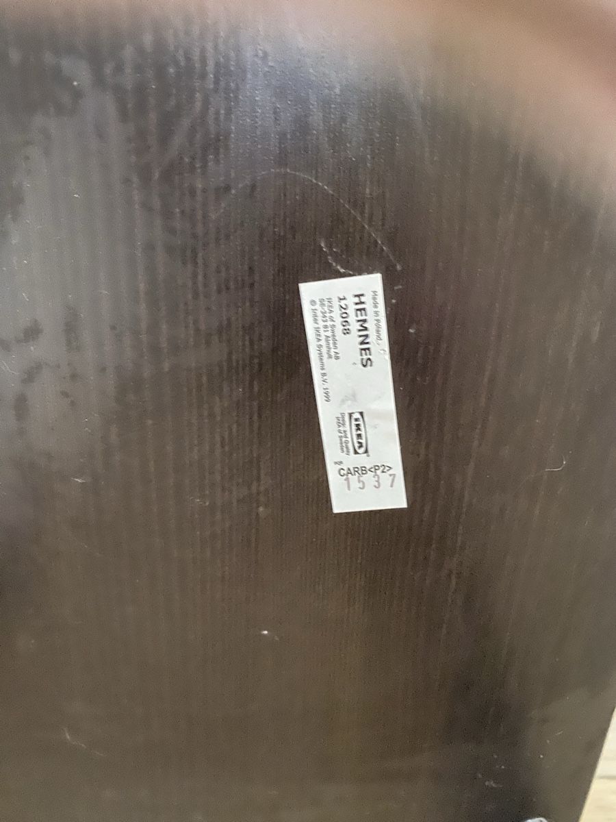 Ikea Comodini: Nachttisch Ikea Hemnes dunkelbraun  – Usato da Lufingen venduto da sus_cn7l 2