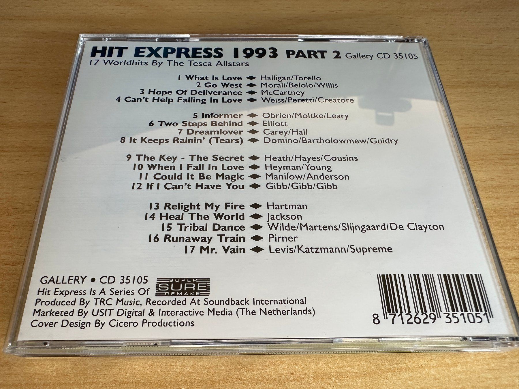 CDs: Tesca All Stars - Hit Express 1993 Part 2 – D'occasion à Rikon im Tösstal par Alpenmutz 1