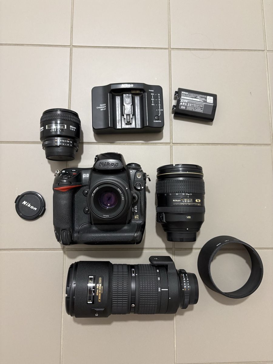 Nikon Fotocamera: Nikon D3 et objectifs – Usato da Troinex venduto da Cedroulet