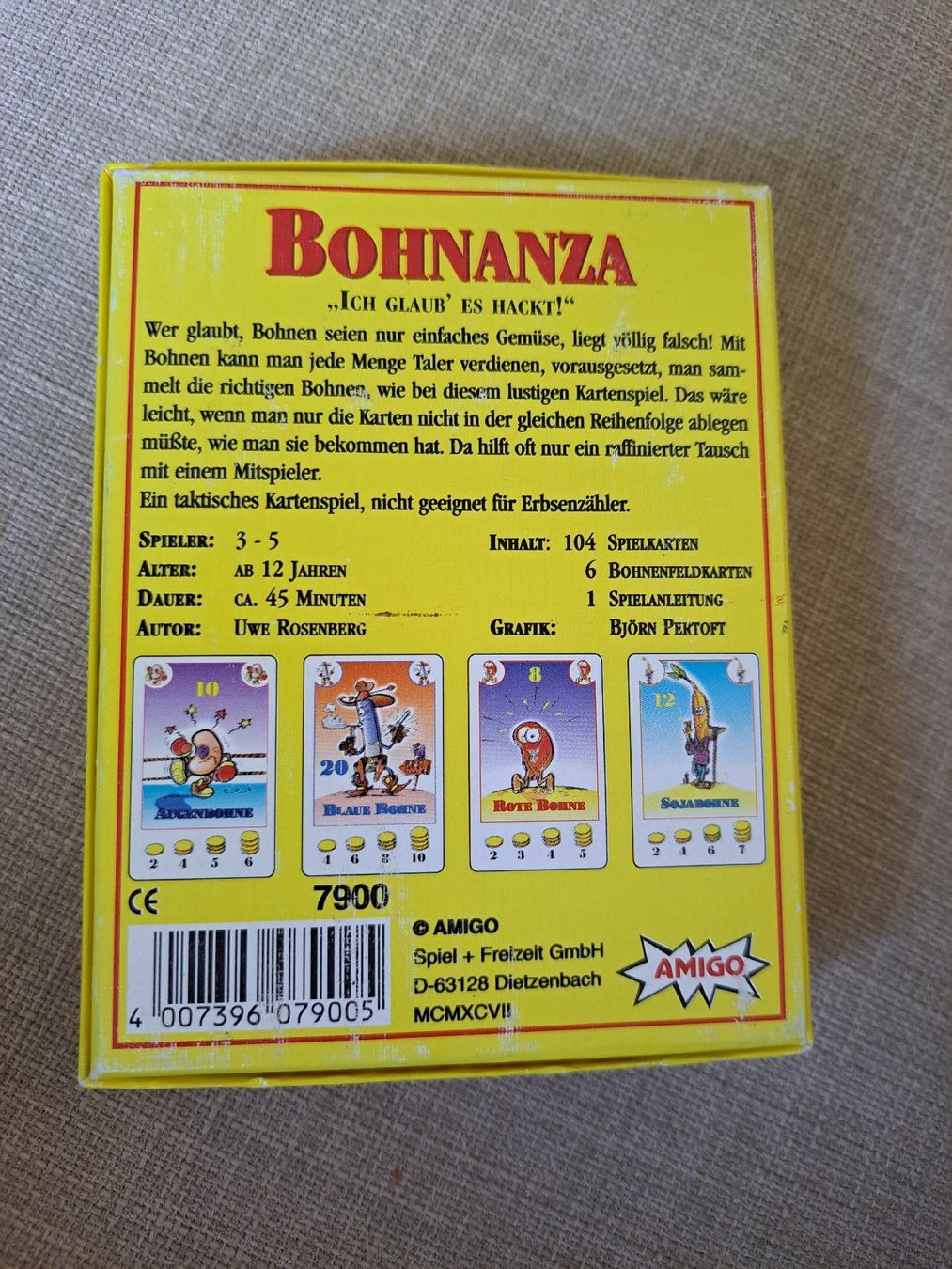Amigo Spiele: Bohnanza Kartenspiel – Gebraucht aus Basel von kru_m5x5 1