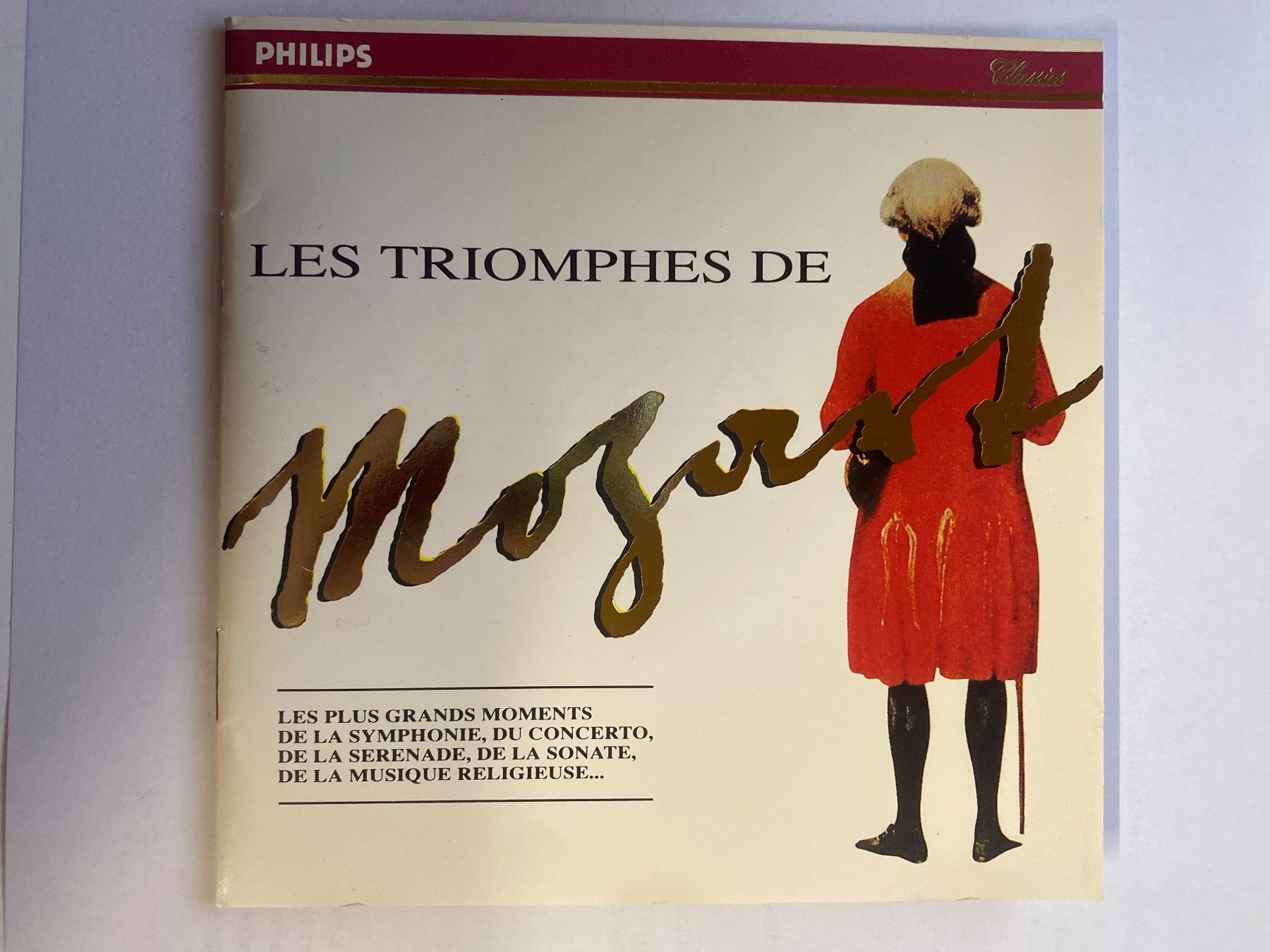 CDs: CD Les Triomphes de Mozart - Philips Classique - – Gebraucht aus Le Brassus von cinema13