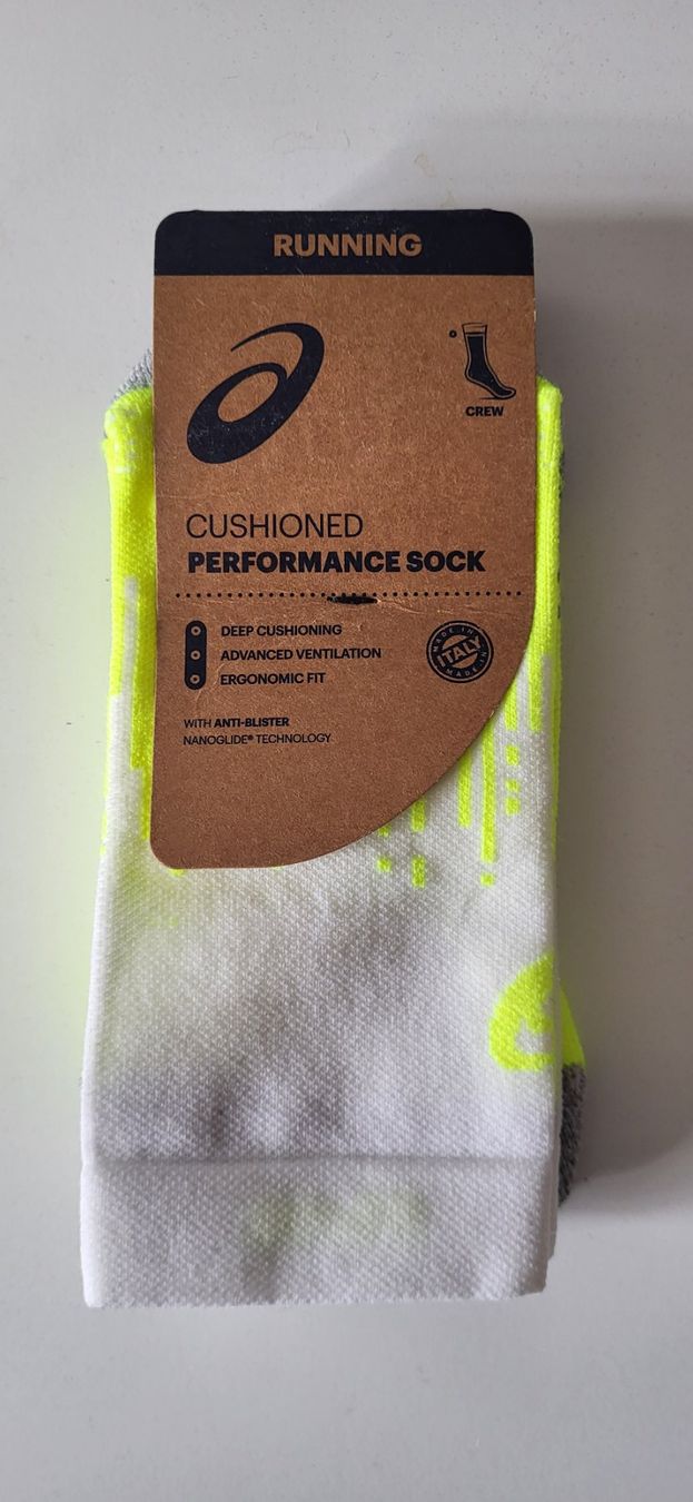 Asics Calze: Asics cushionned perfromance sock 35-38 – Nuovo e nell'imballaggio originale da Morlon venduto da zz99