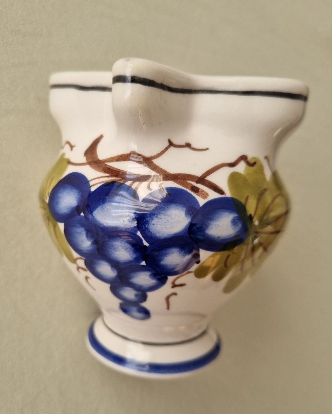 Caraffe: Schönes Krüegli "Trauben" – Usato da Gams venduto da tischi97