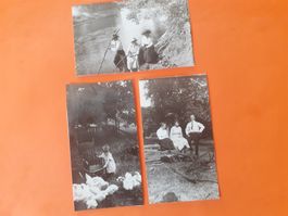 SCHWIIZER FAMILIE DAZUMAL - ERWACHSNI u. CHIND - HERISAU
