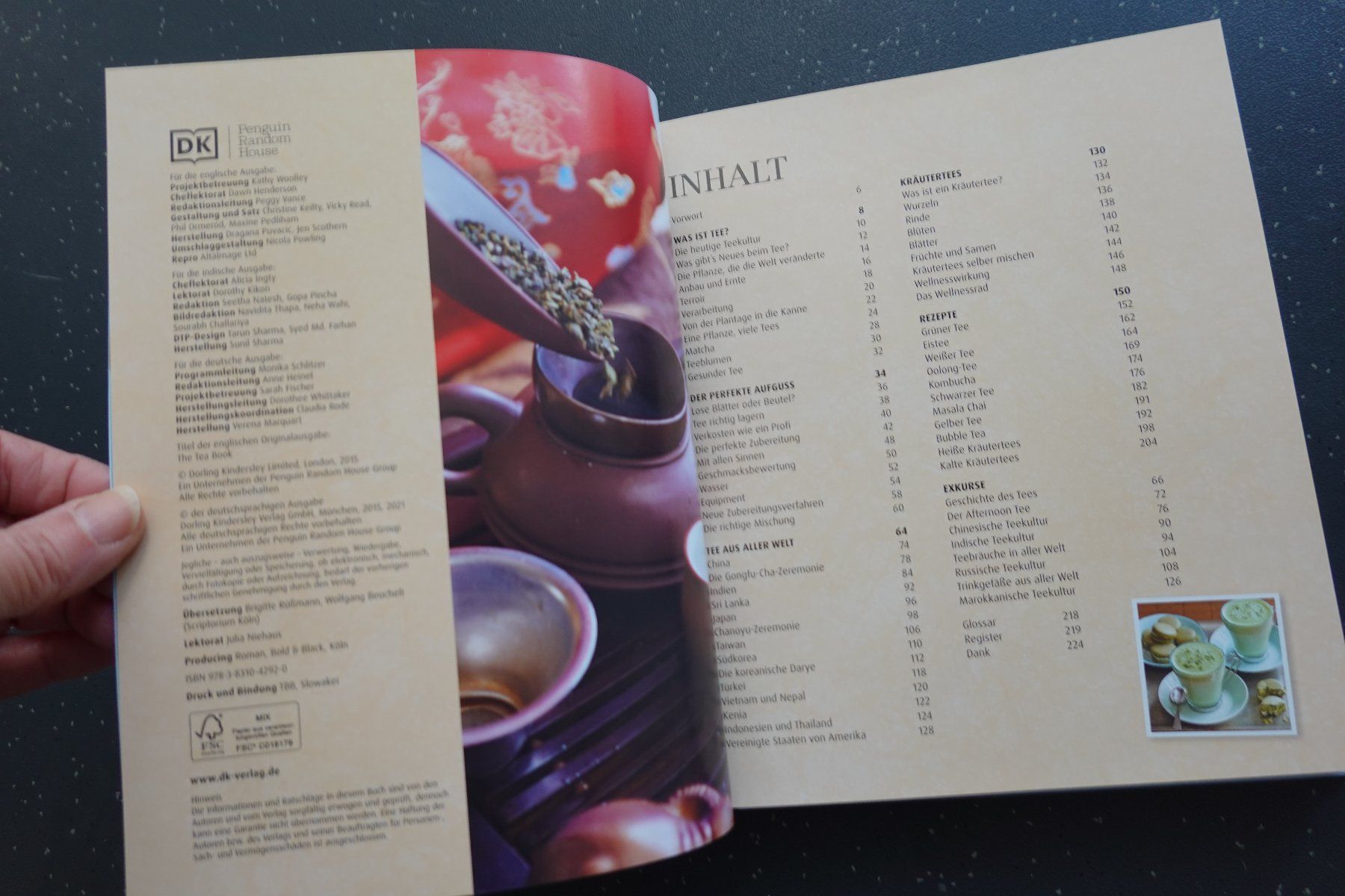 Libri: Das Tee Buch: Sorten, Rituale & Rezepte - DK-Verlag – Usato da Jona venduto da JOberg_25 2