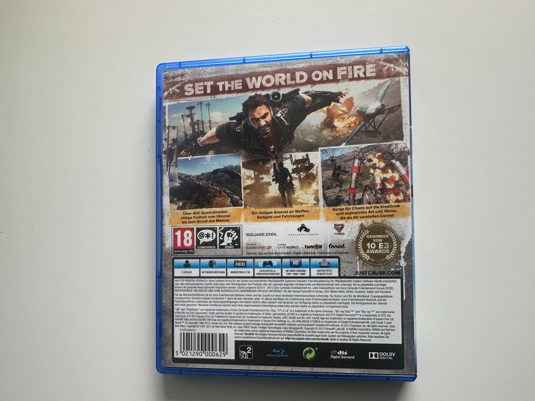 Sony Giochi: Just Cause 3, Sony Playstation 4, PS4, PS5 – Usato da Couvet venduto da nay_prh5 2
