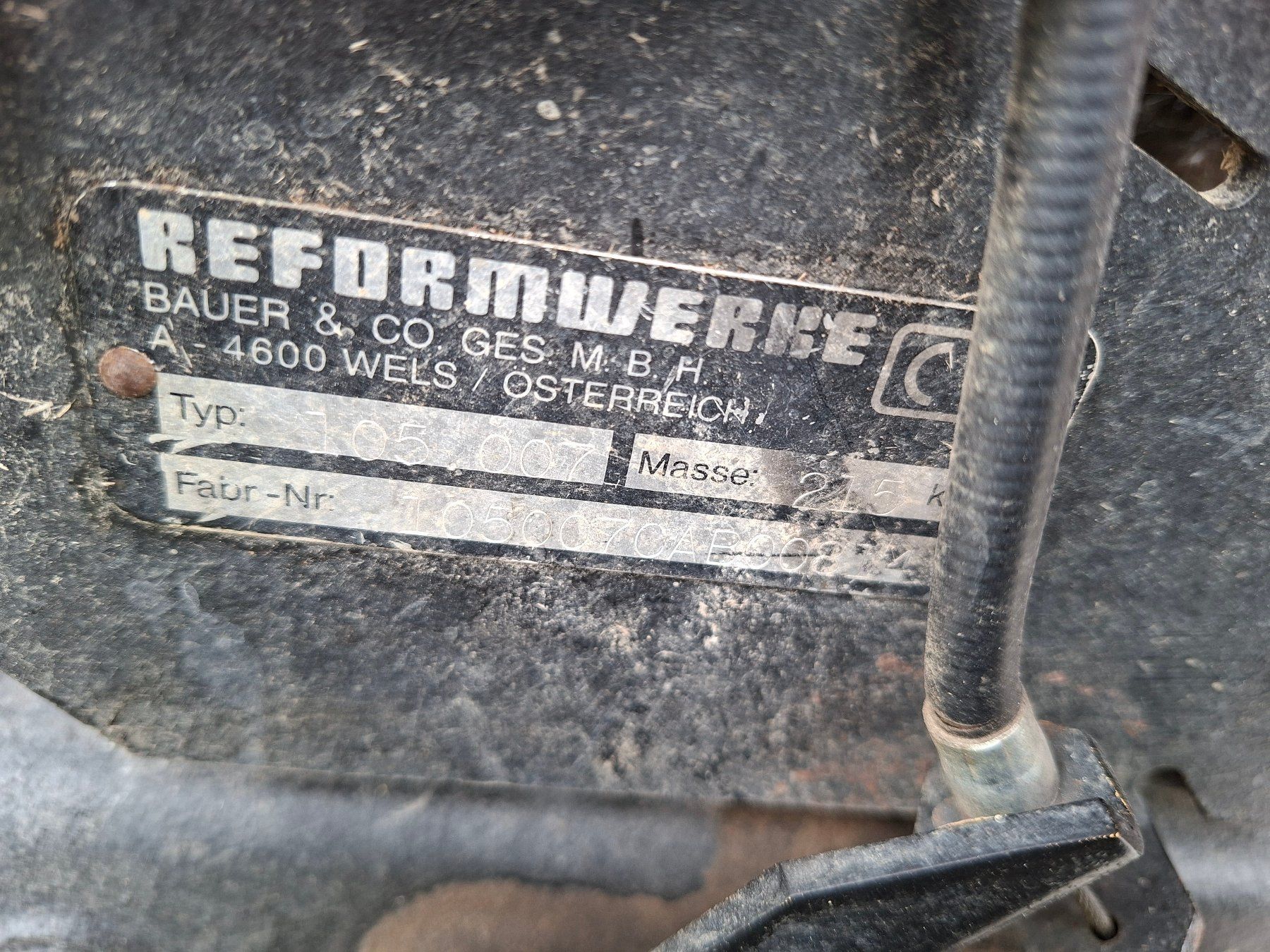 Reform Toutes les machines: Reform, M3D Motormäher, I07390 – Défectueux à Chur par amehlichur 6