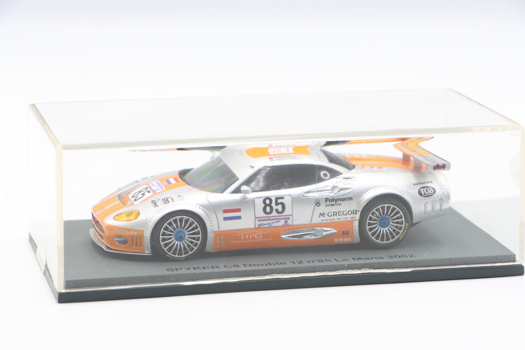 Modellini d'auto: Spyker C8 Double 12 Le Mans 2002 1:43 Spark – Nuovo e nell'imballaggio originale da Bühl b.Aarberg venduto da modelldiecast 5