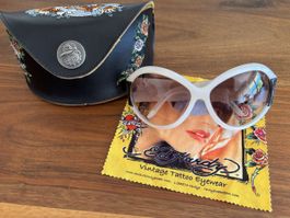 Sonnenbrille Ed Hardy Glitzer
