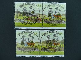 2009 Nr. Z176+Z177 mit ET- Vollstempel